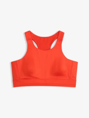 Obrázek produktu Biustonosz sportowy lekko podtrzymujący z tyłem typu bokserka BonPrix czerwony