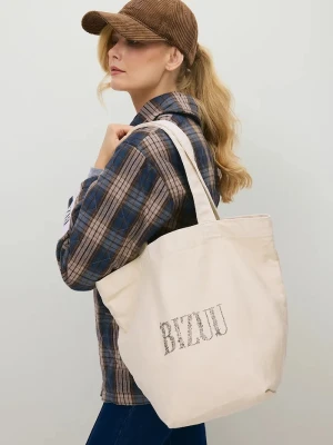 Obrázek produktu BIZUU nákupní taška dámská bavlněná LUNE béžová