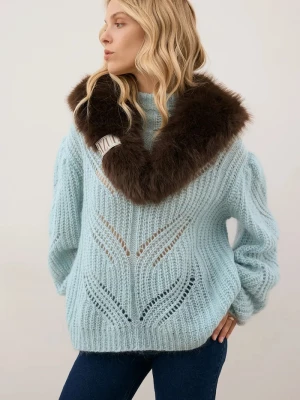 Obrázek produktu BIZUU Šála Bizuu FLOOFU hnědá