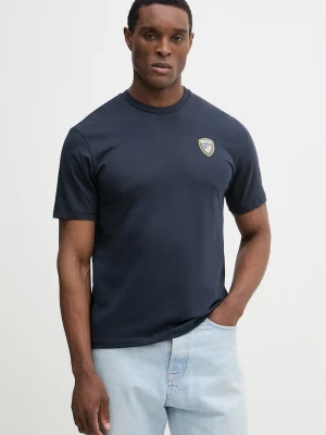 Obrázek produktu Blauer Bavlněné tričko Blauer FAXON námořnická modř