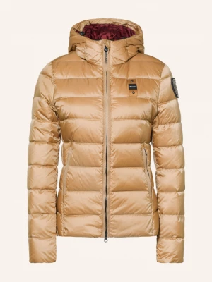 Obrázek produktu Blauer Lehká Péřová Bunda Charme velbloudí / stříbrná / černá