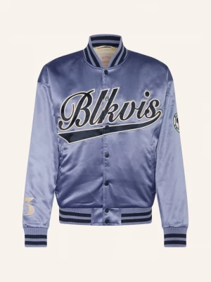 Obrázek produktu Blkvis Saténová Bomber Bunda tmavě modrá / režná / tmavě modrá