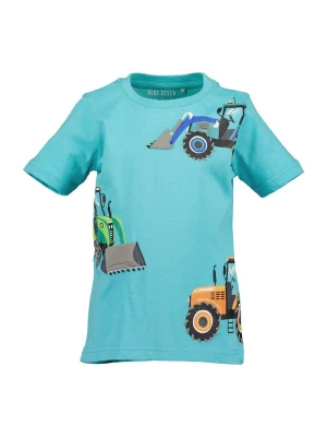 Obrázek produktu BLUE SEVEN Pyžamo aqua modrá / šedá / oranžová / černá