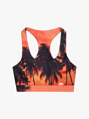 Obrázek produktu BLUE SKY INN Sportovní podprsenka 'Tropical Sunset Bra top' tmavě oranžová