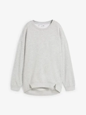 Obrázek produktu Bluza oversize z mieszanki bawełny BonPrix szary