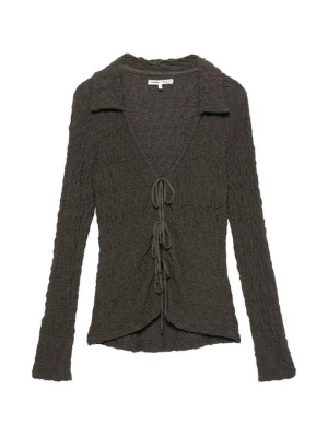 Obrázek produktu Blůza PULL&BEAR melírovaná tmavě hnědá