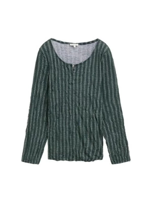 Obrázek produktu Blůza Tom Tailor melírovaná tmavě modrá