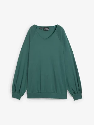 Obrázek produktu Bluzka oversize z czystej bawełny BonPrix zielony