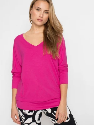 Obrázek produktu Bluzka oversize z lejącej wiskozy BonPrix różowy