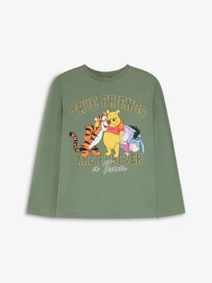 Obrázek produktu Bluzka Winnie The Pooh z długim rękawem, czystej bawełny BonPrix zielony