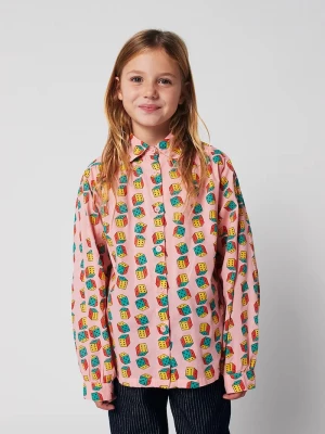 Obrázek produktu Bobo Choses Dětská bavlněná košile Bobo Choses Dices růžová