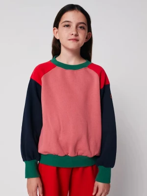 Obrázek produktu Bobo Choses Dětská bavlněná mikina Tic Tac Toe růžová