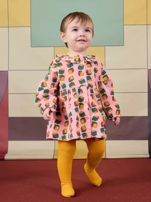 Obrázek produktu Bobo Choses Dětské bavlněné šaty Bobo Choses Dices růžová