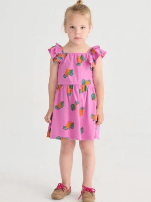 Obrázek produktu Bobo Choses Dětské bavlněné šaty Bobo Choses Tangerine růžová
