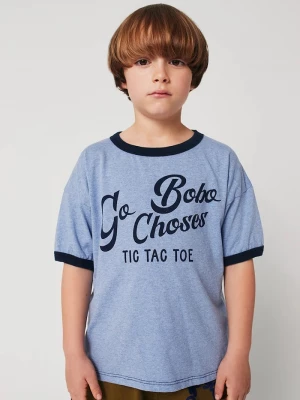 Obrázek produktu Bobo Choses Dětské bavlněné tričko Bobo Choses Go Bobo modrá