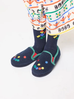 Obrázek produktu Bobo Choses Dětské papuče Bobo Choses Fun Face námořnická modř