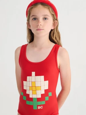 Obrázek produktu Bobo Choses Jednodílné dětské plavky Bobo Choses Pixel Daisy červená