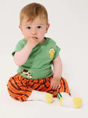 Obrázek produktu Bobo Choses Kojenecké body Bobo Choses Farm Adventure tyrkysová