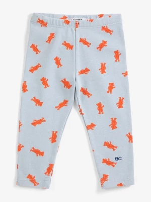 Obrázek produktu Bobo Choses legíny dětské bavlněné s elastanem Softpaw Monster modrá