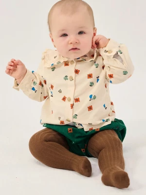 Obrázek produktu Bobo Choses šortky dětské bavlněné Blossom zelená