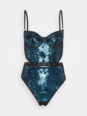 Obrázek produktu Body Ann Summers skvrnitě petrolově zelená