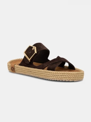 Obrázek produktu Bohonomad pantofle espadrilky dámské semišové Sevilla hnědá