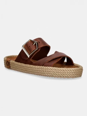 Obrázek produktu Bohonomad pantofle espadrilky dámské semišové Sevilla hnědá