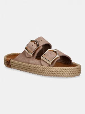 Obrázek produktu Bohonomad pantofle espadrilky dámské semišové Sydney béžová
