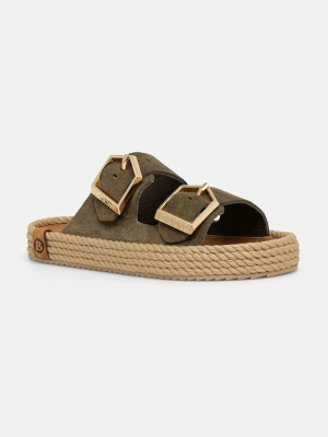 Obrázek produktu Bohonomad pantofle espadrilky dámské semišové Sydney zelená