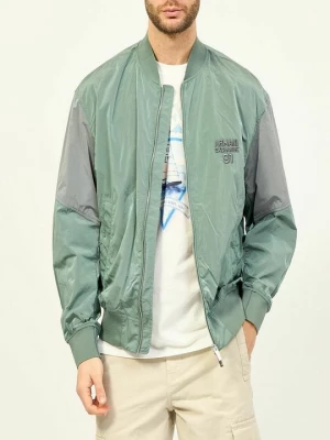 Obrázek produktu Bomber bunda Armani Exchange metalická zelená