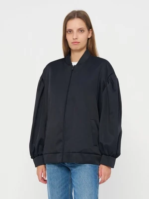 Obrázek produktu Bomber bunda TWINSET melírovaná antracitová