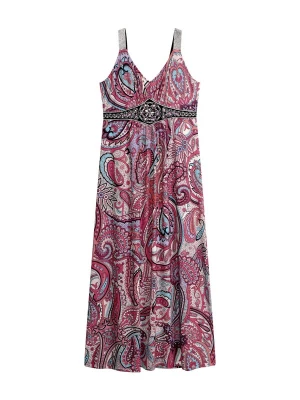 Obrázek produktu bonprix Šaty azurová / světle fialová / pink / černá