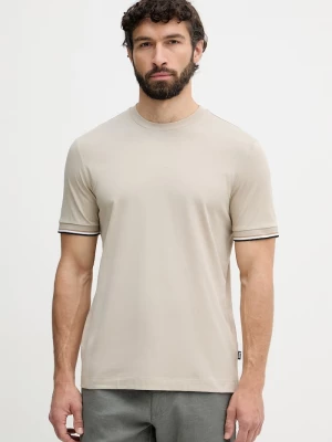 Obrázek produktu BOSS basic tričko pánské bavlněné Thompson 04 béžová