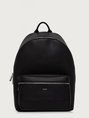 Obrázek produktu BOSS batoh pánský kožený Northon_M_Backpack černá