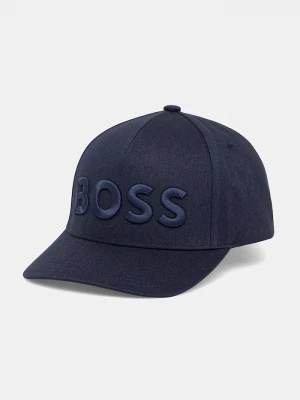 Obrázek produktu BOSS Bavlněná baseballová čepice BOSS Sevile námořnická modř