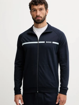 Obrázek produktu BOSS Bavlněná mikina BOSS Authentic Jacket Z námořnická modř