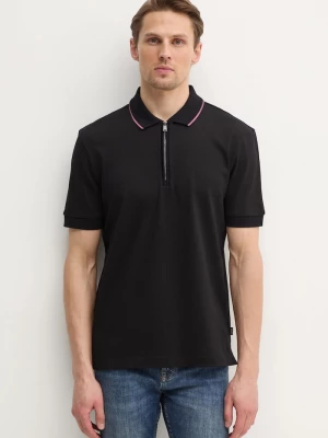 Obrázek produktu BOSS Bavlněné polo tričko BOSS černá