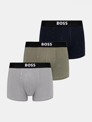 Obrázek produktu BOSS boxerky pánské bavlněné elastanem Trunk 3P ONE 3-pack černá