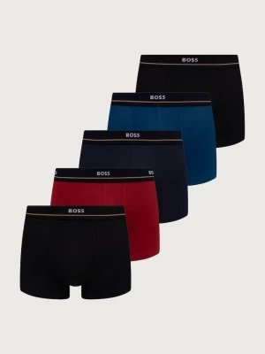 Obrázek produktu BOSS boxerky pánské bavlněné s elastanem Trunk 5P Essential 5-pack černá