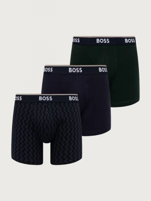 Obrázek produktu BOSS boxerky pánské s bavlnou BoxerBr 3P Power Des 3-pack zelená