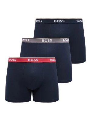 Obrázek produktu BOSS Boxerky 'Power' námořnická modř / tmavě šedá / červená / bílá
