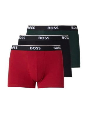 Obrázek produktu BOSS Boxerky 'Power' tmavě zelená / červená / vínově červená / černá