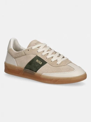 Obrázek produktu BOSS Brenta sneakers boty dámské kožené béžová