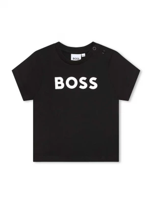 Obrázek produktu BOSS Dětské bavlněné tričko BOSS černá