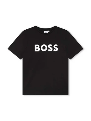 Obrázek produktu BOSS Dětské bavlněné tričko BOSS černá