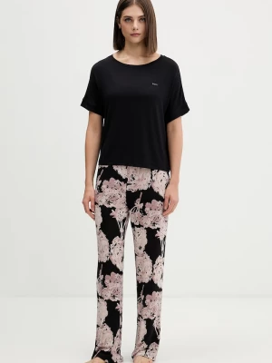 Obrázek produktu BOSS dvoudílné pyžamo dámské z viskózy ESSENCE_Short Set LP černá