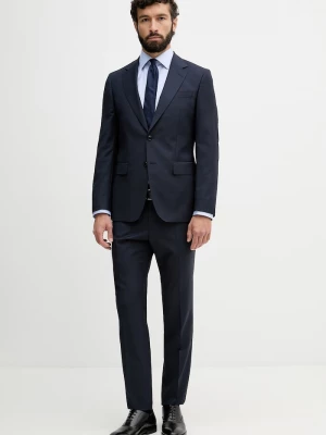 Obrázek produktu BOSS dvoudílný oblek pánský vlněný H-Huge-2Pcs-263 námořnická modř