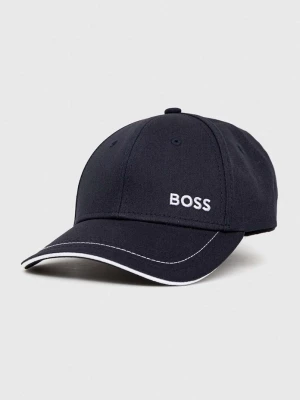 Obrázek produktu BOSS Green Bavlněná baseballová čepice BOSS GREEN Cap-1 námořnická modř