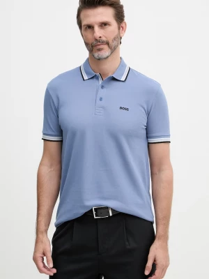Obrázek produktu BOSS Green polo pánské bavlněné Paddy modrá
