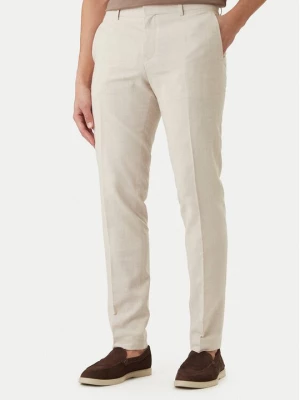Obrázek produktu BOSS Kalhoty z materiálu H-Genius-253 50561874 Krémová Slim Fit